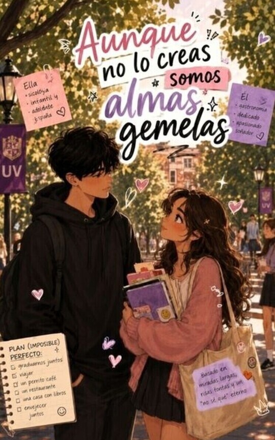 Aunque no lo creas, somos almas gemelas 
