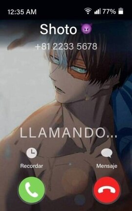 Número desconocido || Tododeku || BnHA
