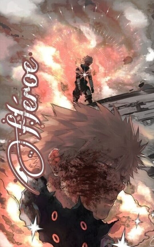 Héroe  [ Bakudeku omegaverse]
