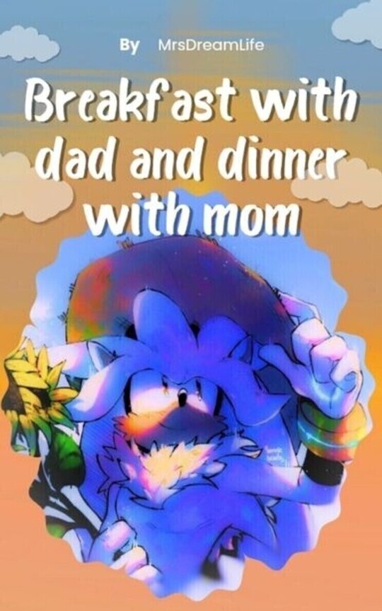 Breakfast with dad and dinner with mom