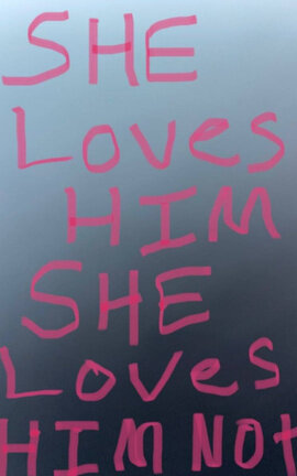 She loves him She loves him not