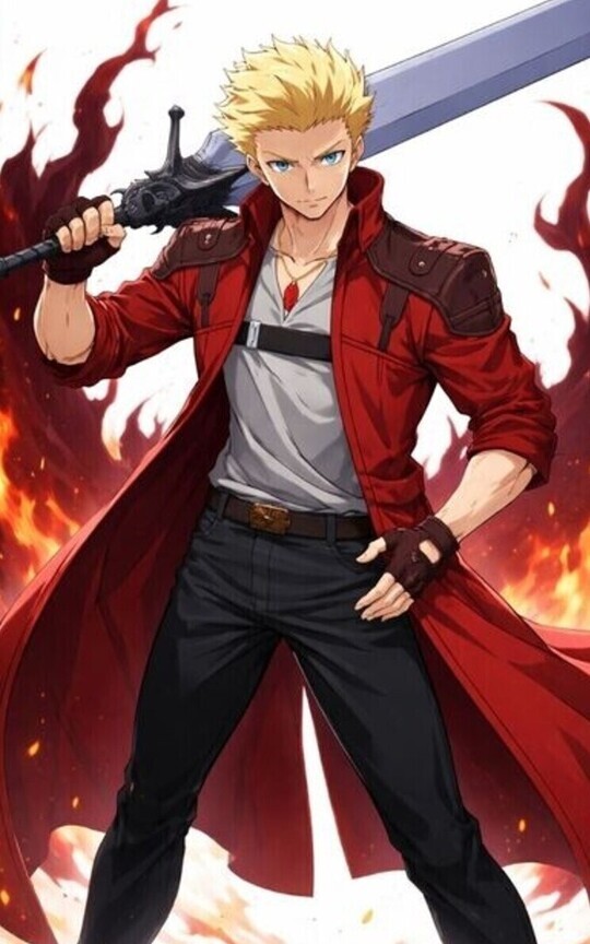 Hiroki mori hijo del Sparda caballero oscuro dmc