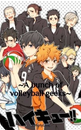 A bunch of volleyball geeks - A haikyuu fanfiction
