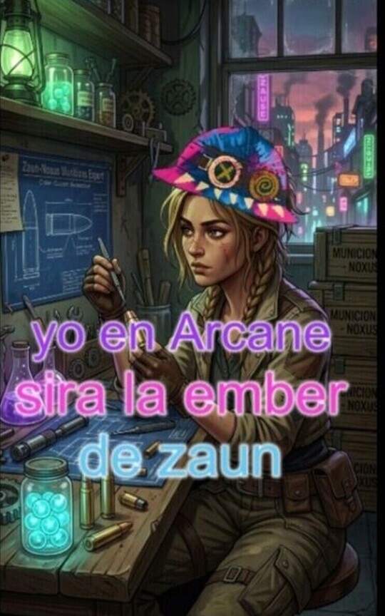 Yo en Arcane: sira, la ember de zaun 