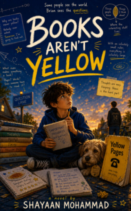 Books Aren't Yellow - By Shayaan Mohammad