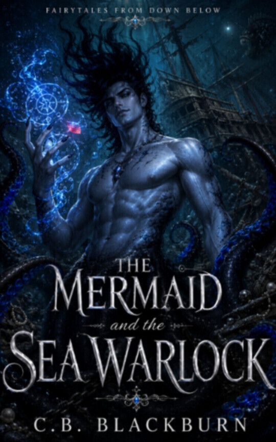 The Mermaid and The Sea Warlock: A Dark Fairytale Romance with Enemies to Lovers (Fairytales from Down Below)