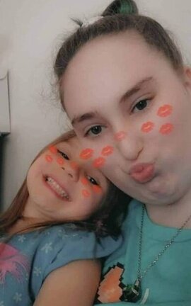 Paige and her niece Savannah