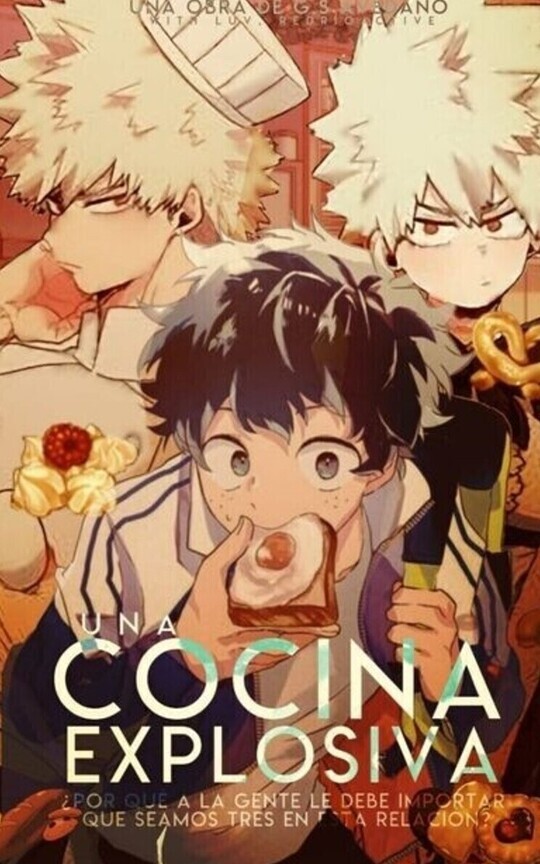Una cocina explosiva [KatsuDekuKatsuFem]