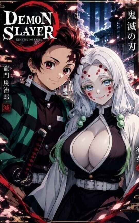 One shots lemon Tanjiro x Madre araña 