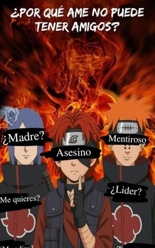 Narutofanfic | ¿Por qué Ame no puede tener amigos?