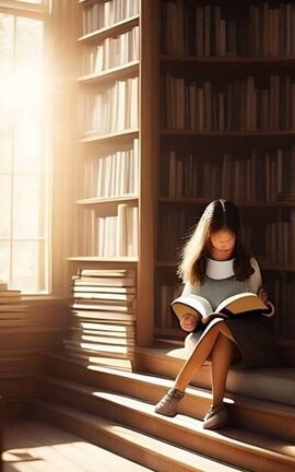 The Reading Fairy: A Library Encounter on a Summer