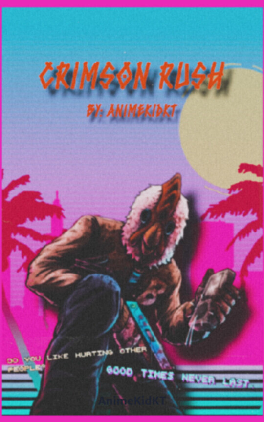 Crimson Rush | Hotline Miami Jacket x Reader