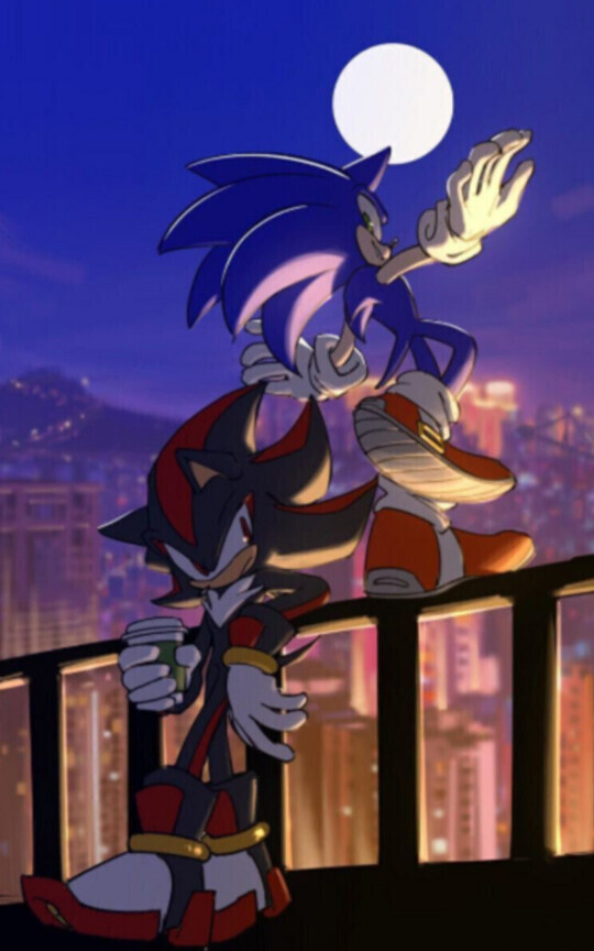 ¿Una cita? - Especial de San Valentín | Shadow x Sonic (R18)