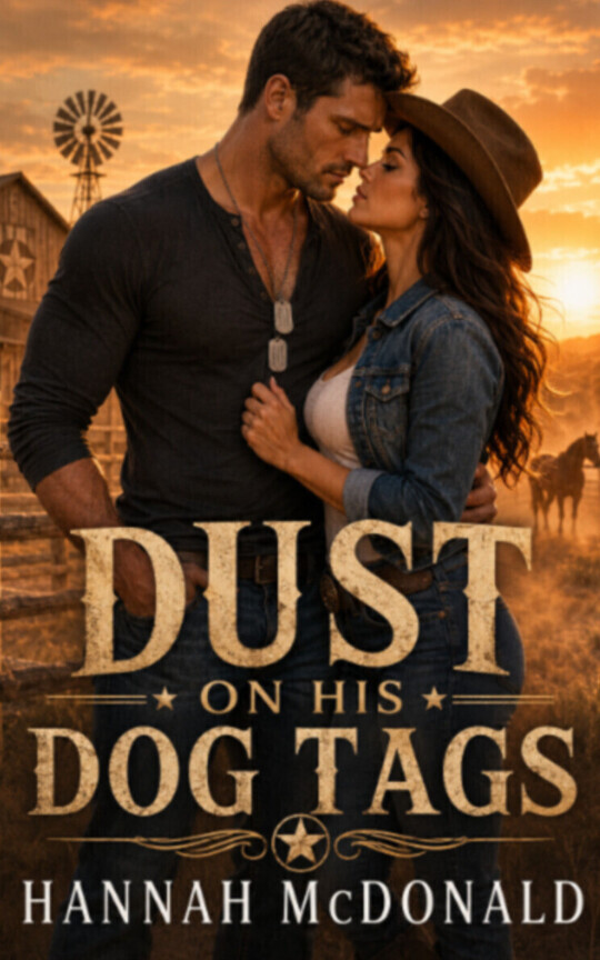 Dust on his Dogtags 