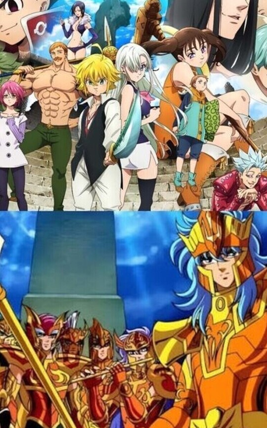 Los generales marinos en Nanatsu no Taizai