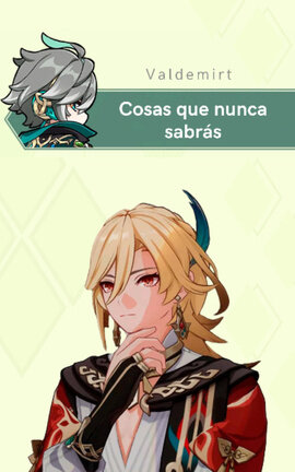 Cosas que nunca sabrás