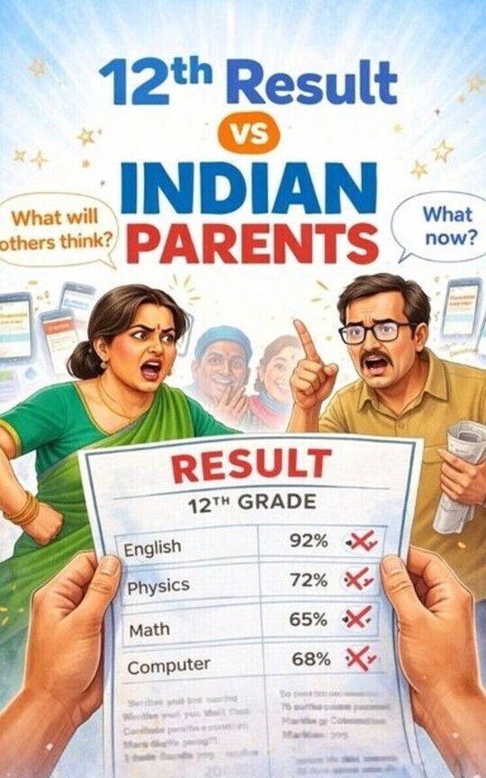 12th Result vs Indian Parents