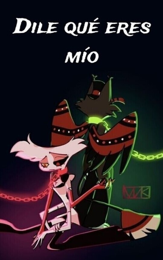 Dile que eres mío - Husk x Angel (Huskerdust)