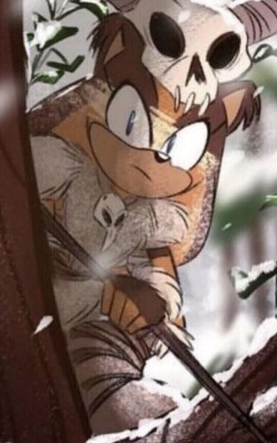 La Reina De Hielo / Caos (Sonic Au)