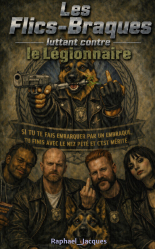 Les Flics-Braques luttant contre le Légionnaire