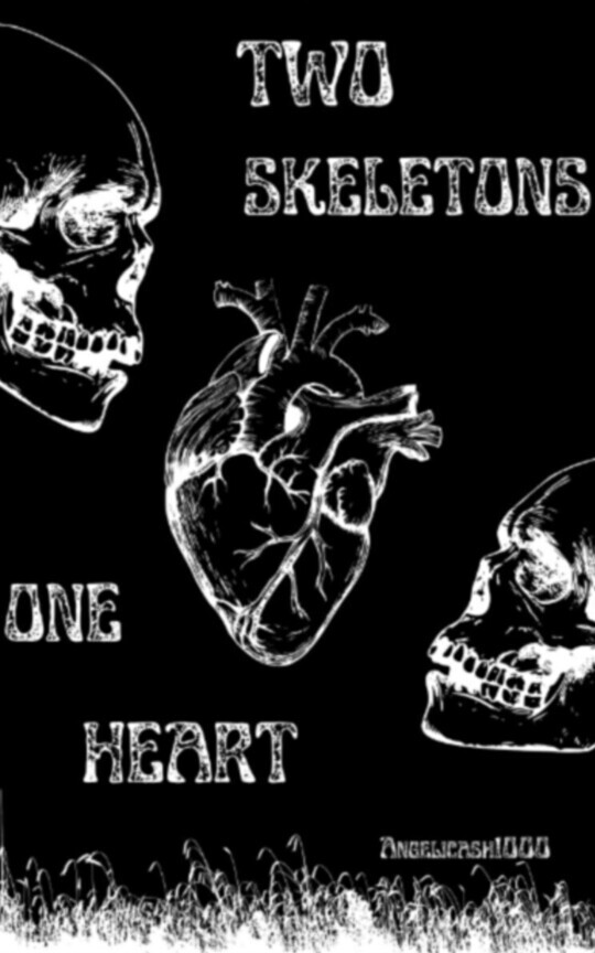 Two Skeletons One Heart