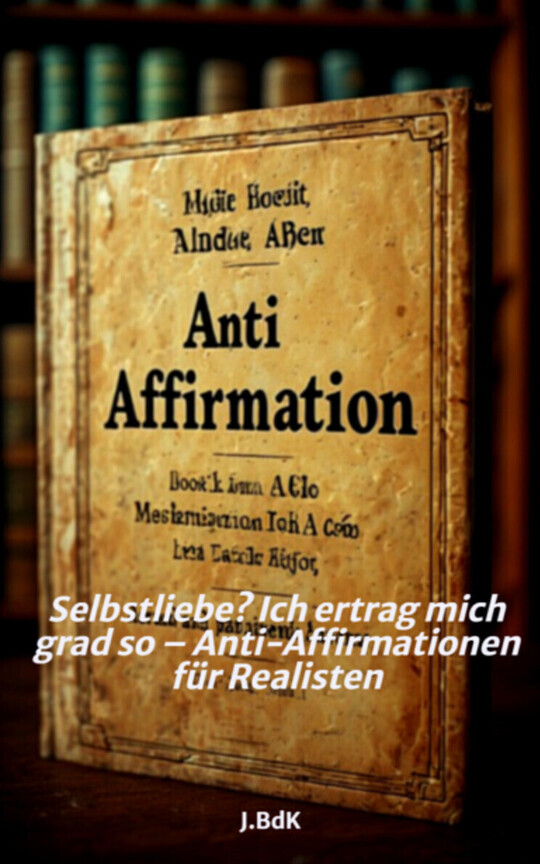 Selbstliebe? Ich ertrag mich grad so – Anti-Affirmationen für Realisten