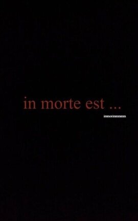 in morte est ...