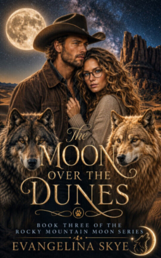 The Moon Over the Dunes