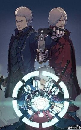 Demonios entre heroes (DMC5 x Boku no hero)