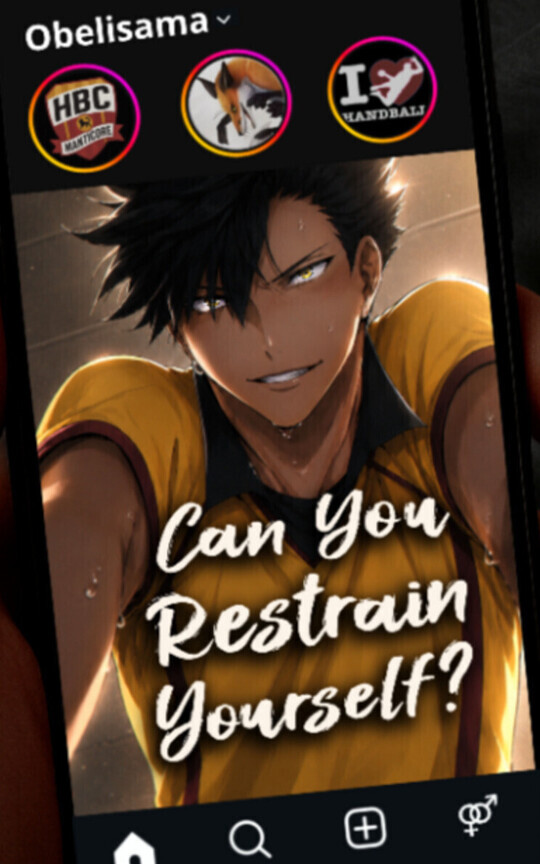 Can You Restrain Yourself Kuroo? Haikyuu [GxB] ⚤