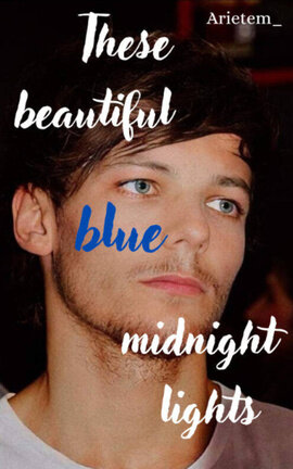 These beautiful blue midnight lights