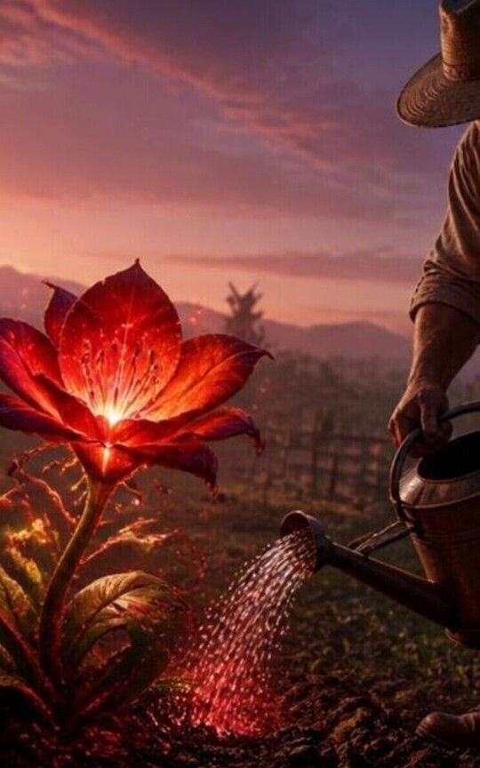 Magic flower 