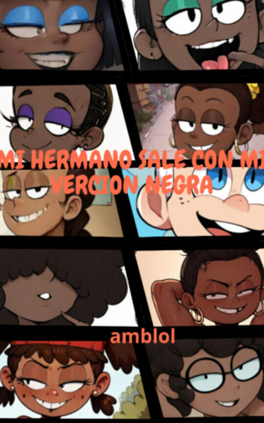 Mi hermano sale con mi versión negra