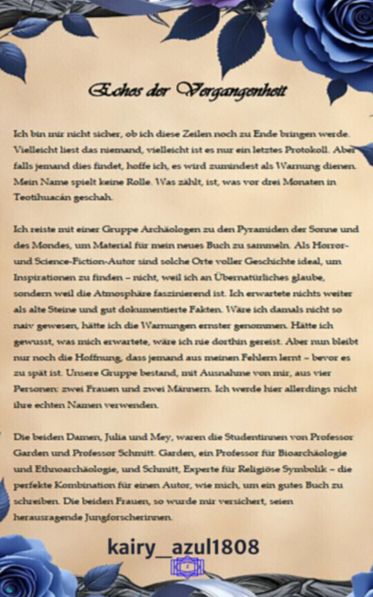 Echos der Vergangenheit
