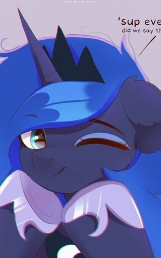 MLP-Princess Luna arrives in the human world