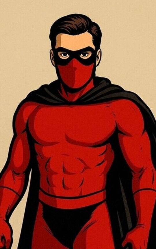 Kartik - ( the Red mask ) by ashraf little BADBOY