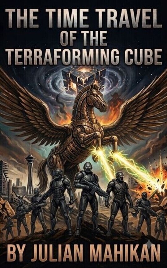 The Time Travel of the Terraforming Cube