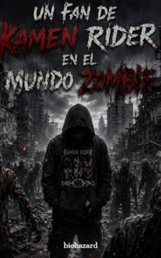 un fan de kamen rider en el mundo zombie 