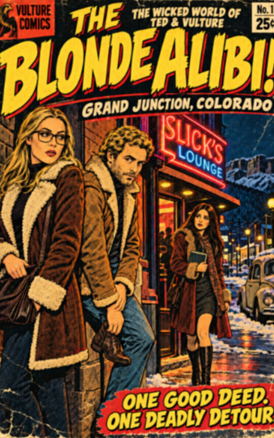 The Wicked World of Ted & Vulture No. 1: The Blonde Alibi! [Comic]