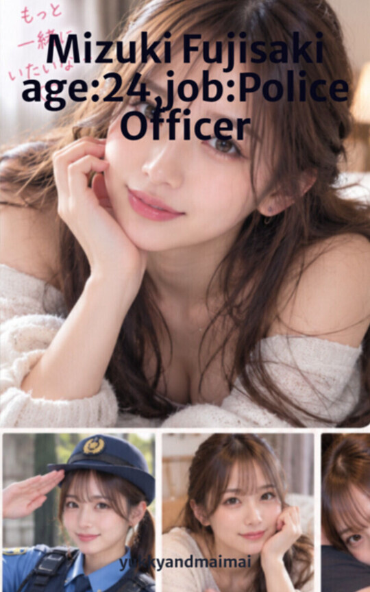 Mizuki Fujisaki age:24,job:Police Officer