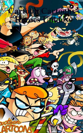Cartoon Cartoons Héroes Unidos