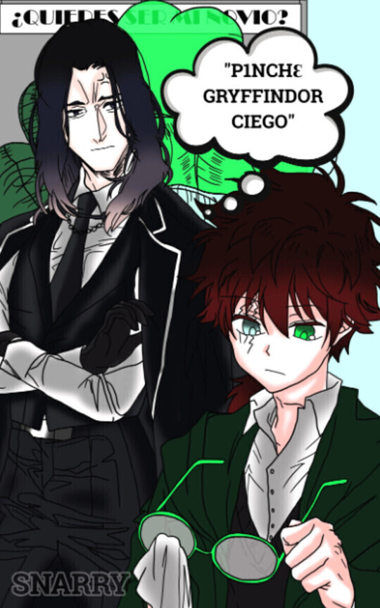 "P1NCHƐ GRYFFINDOR CIEGO" (SNARRY)