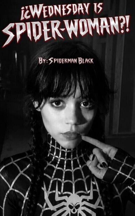 ¡¿Wednesday is SPIDER-WOMAN?!