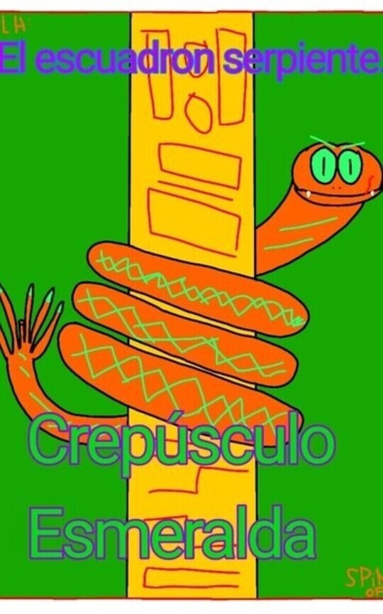 TLH: escuadron serpiente. crepúsculo esmeralda. (o