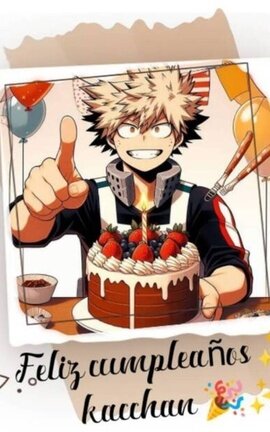 Feliz cumpleaños ✨🎉 kacchan ✨🎉