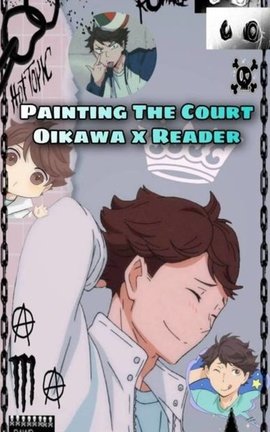 Painting The Court { T. Oikawa X Reader}