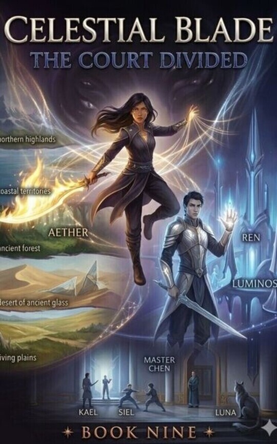 Celestial Blade Book 9 The Court Divided